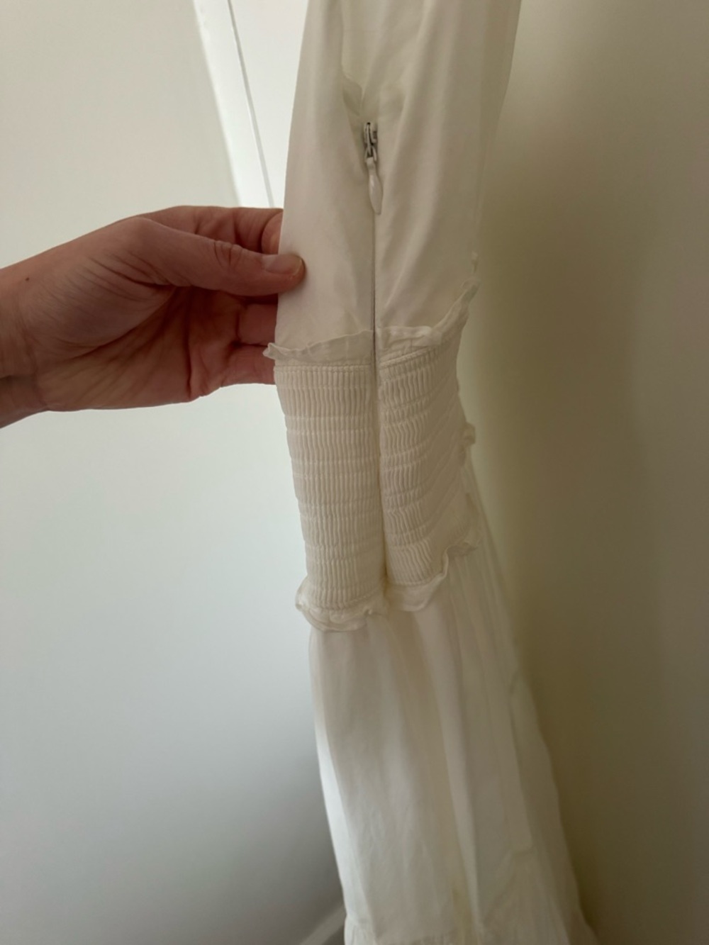 Cinq a Sept Tamar Tie Strap Tiered Smock Dress - Picture 5 of 7